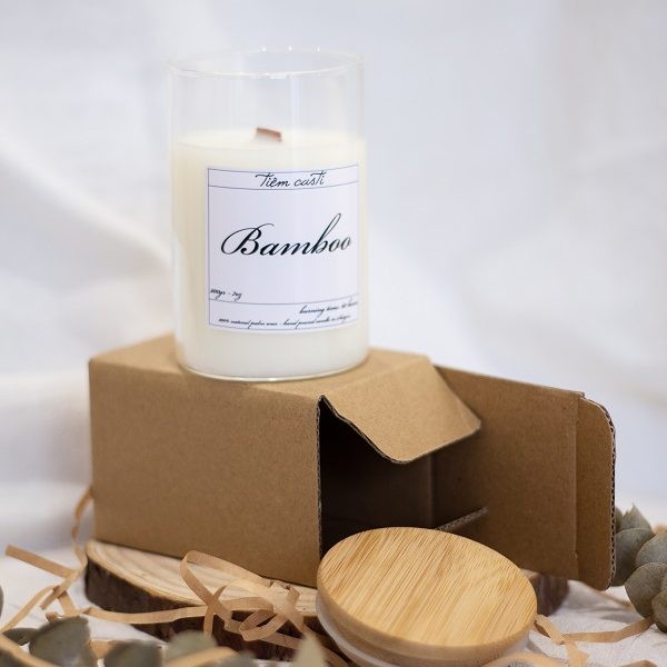 Nến thơm hương Bamboo- Tre xanh