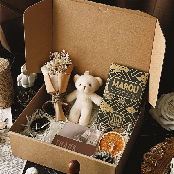 Set quà Valentine Gấu Choco