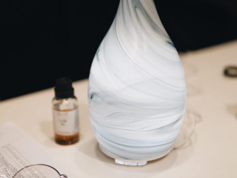 Máy xông tinh dầu Thủy tinh sáng